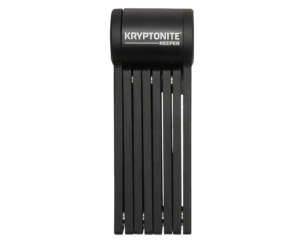 Kryptonite Keeper Mini Folding Lock (Black) (5.75") (w/ Bracket) - view 3